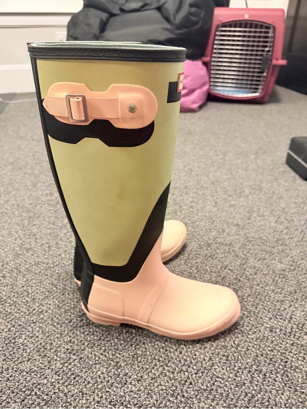 Hunter Tall Shadow Print Boot - Picture 4 of 11